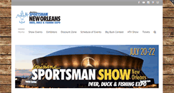 Desktop Screenshot of louisianasportsmanshow.com